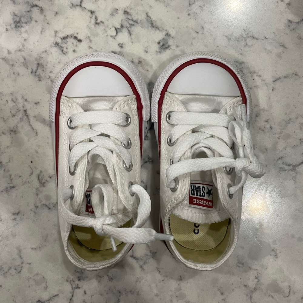 Baby/Toddler White Converse